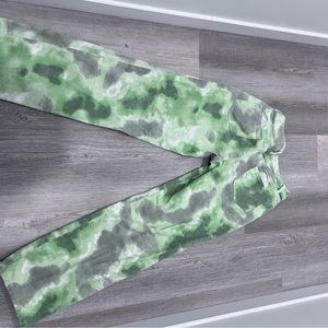 Light Green Camo Jeans